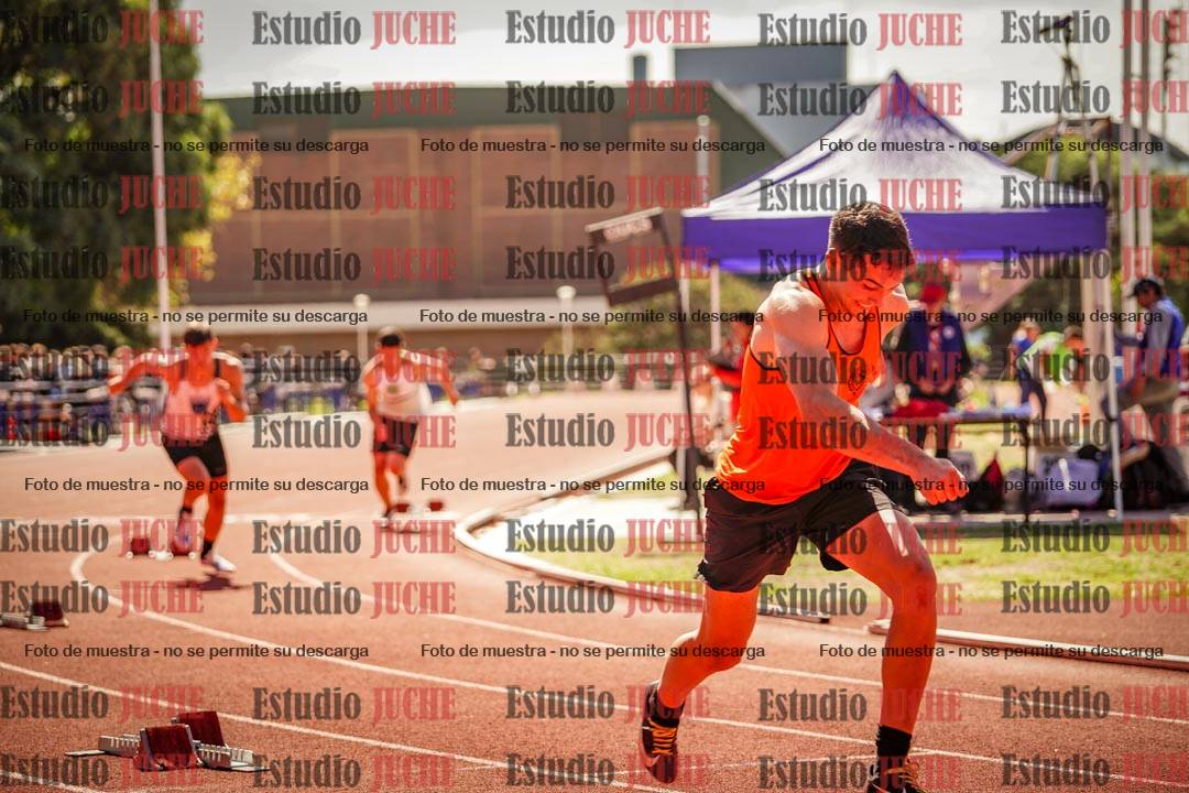 Fotos de los 400 m llanos de varones