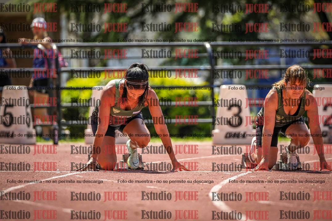 Fotos de los 100 m llanos de mujeres