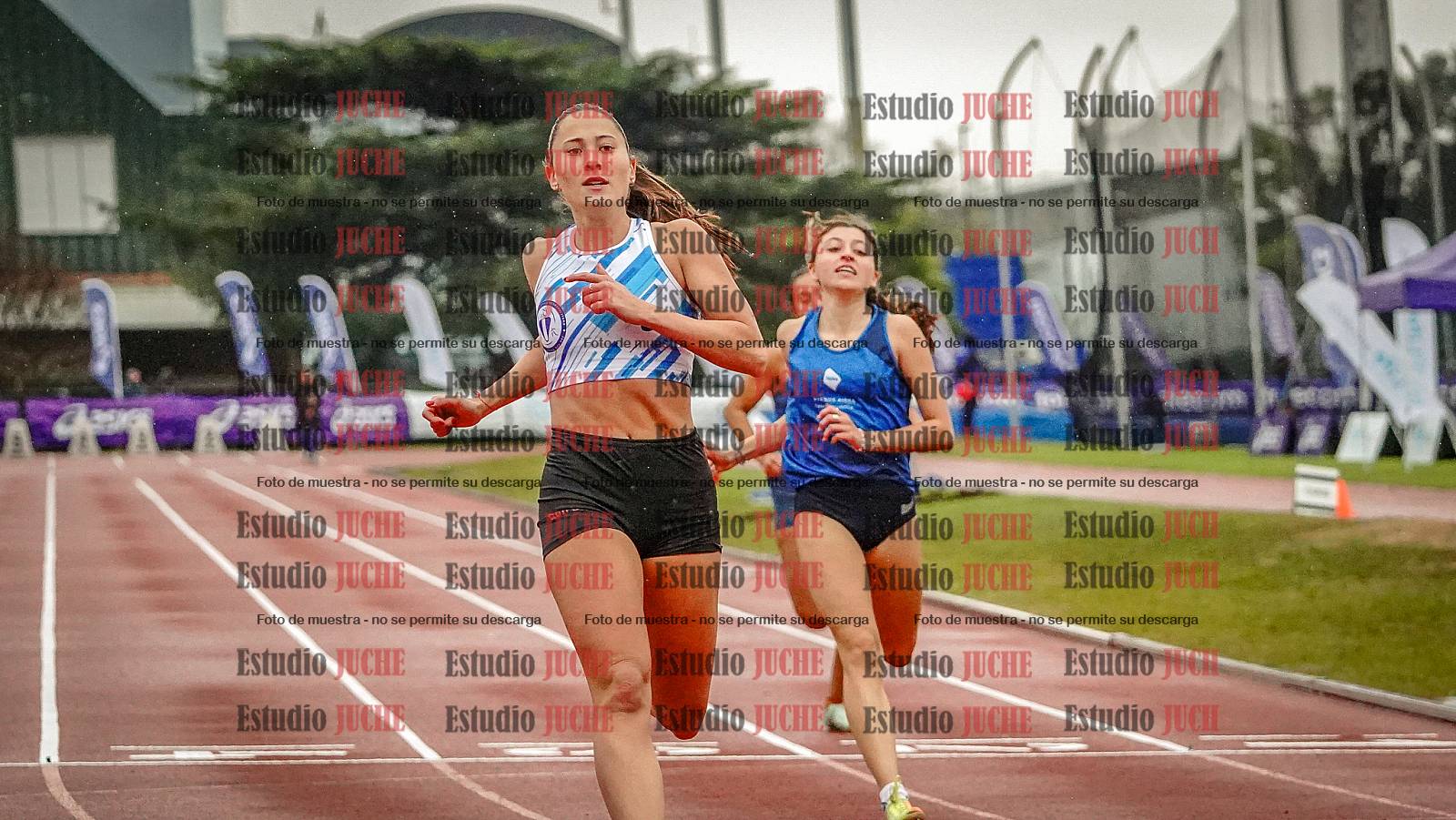 Fotos de los 200 m llanos de mujeres - heptatlón 4