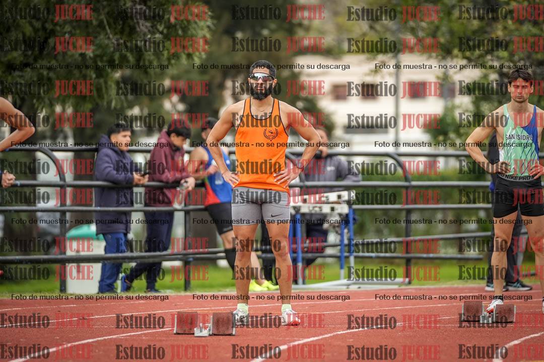 Fotos de los 200 m llanos de varones