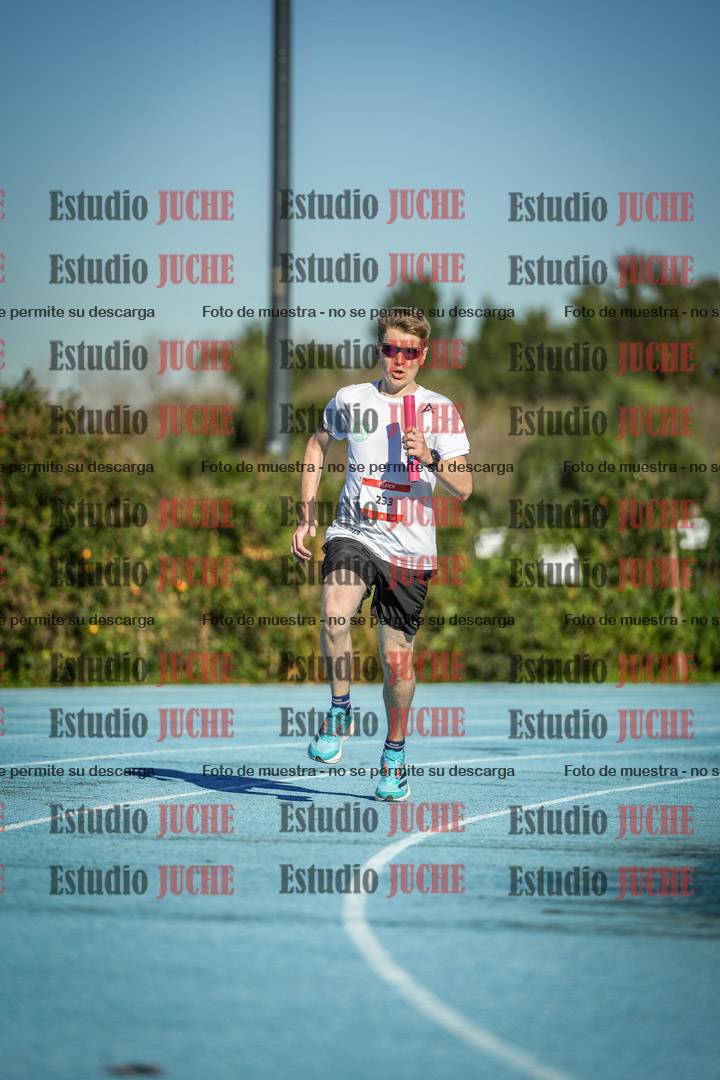 Fotos durante los relevos