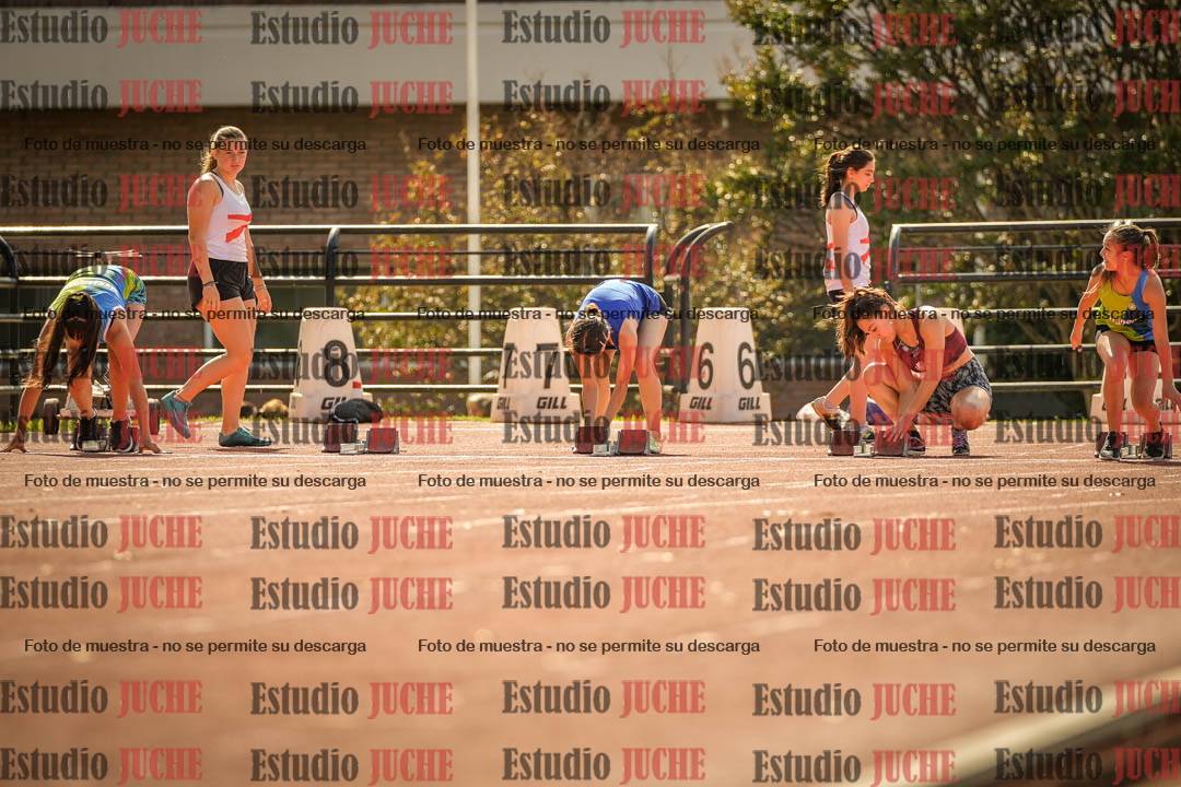 Fotos de los 100 m llanos de mujeres
