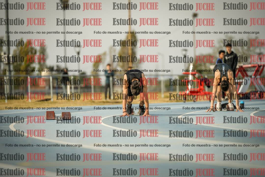 Fotos de los 200 m llanos de varones
