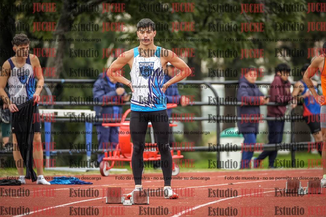 Fotos de los 200 m llanos de varones