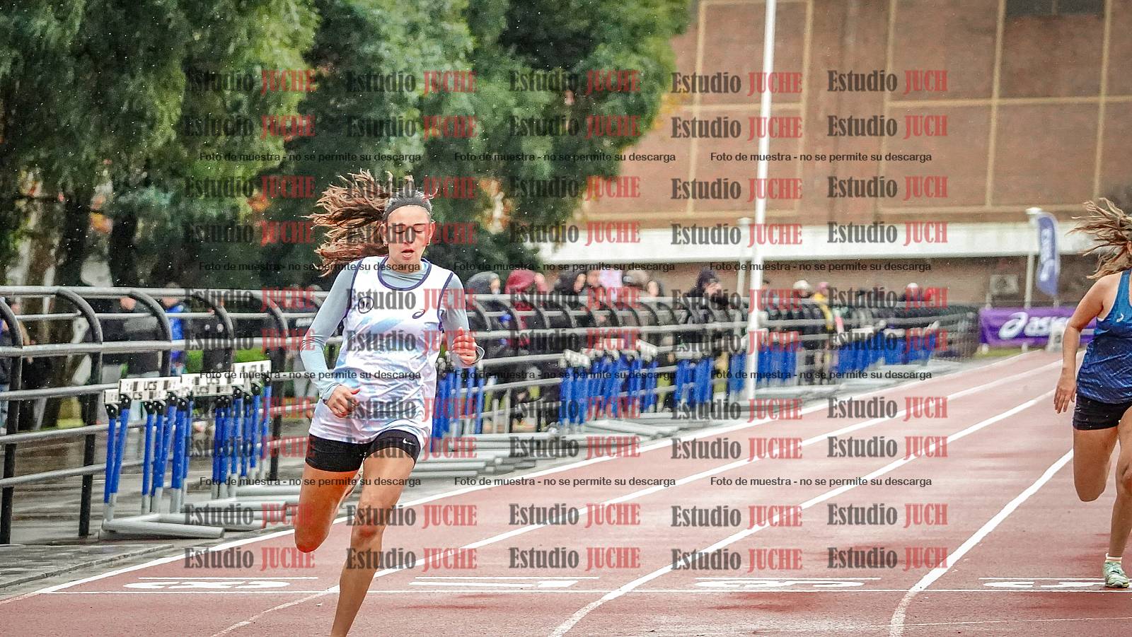 Fotos de los 200 m llanos de mujeres - heptatlón 4