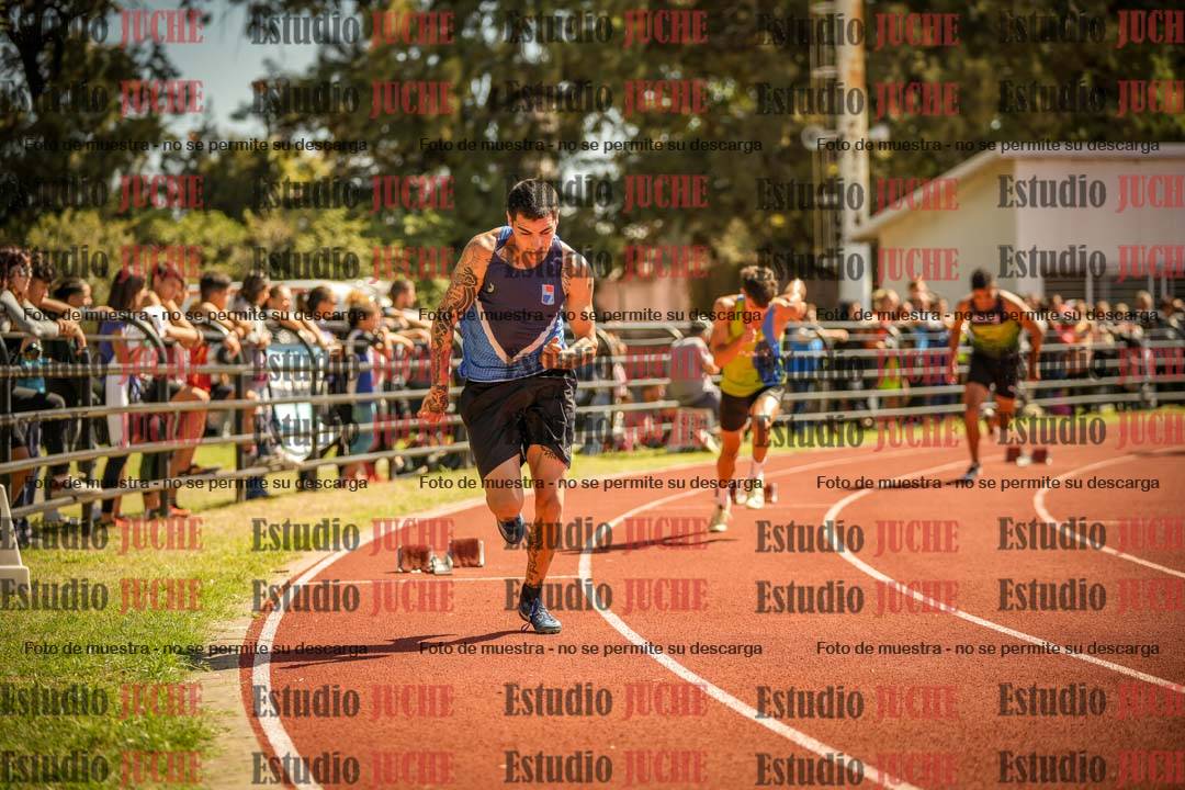 Fotos de los 400 m llanos de varones