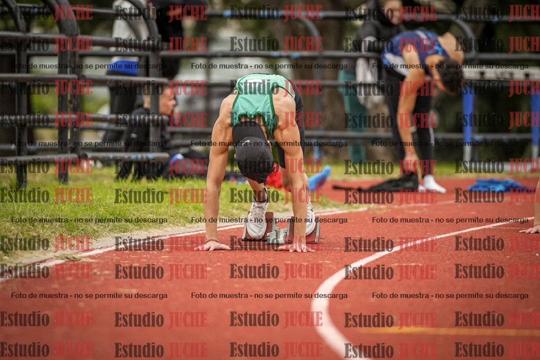 Fotos de los 200 m llanos de varones