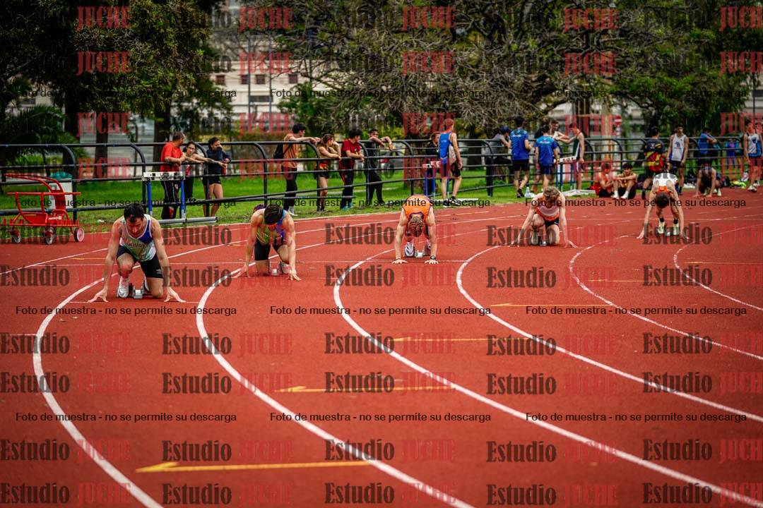 Fotos de los 200 m de varones