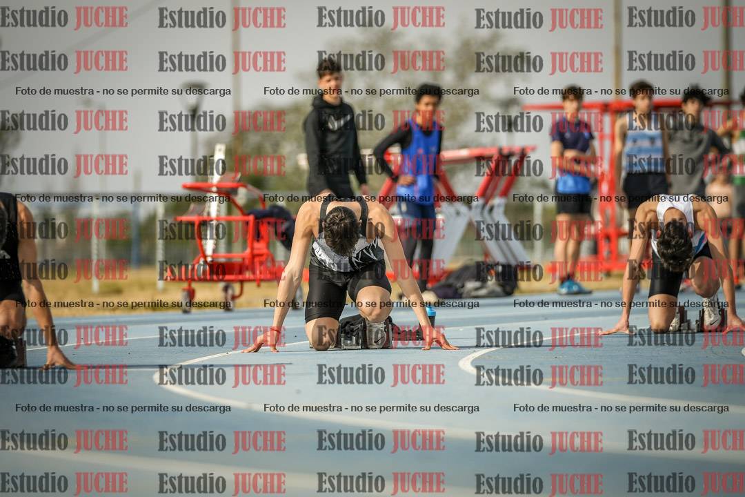 Fotos de los 200 m llanos de varones