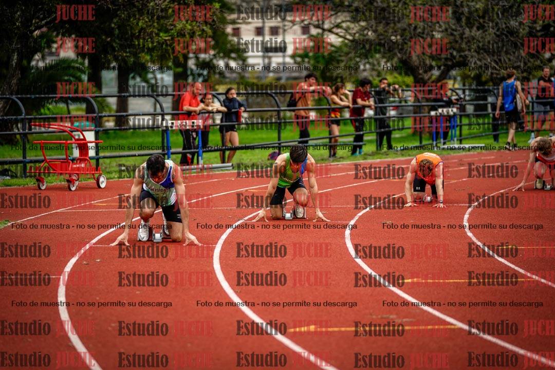 Fotos de los 200 m de varones