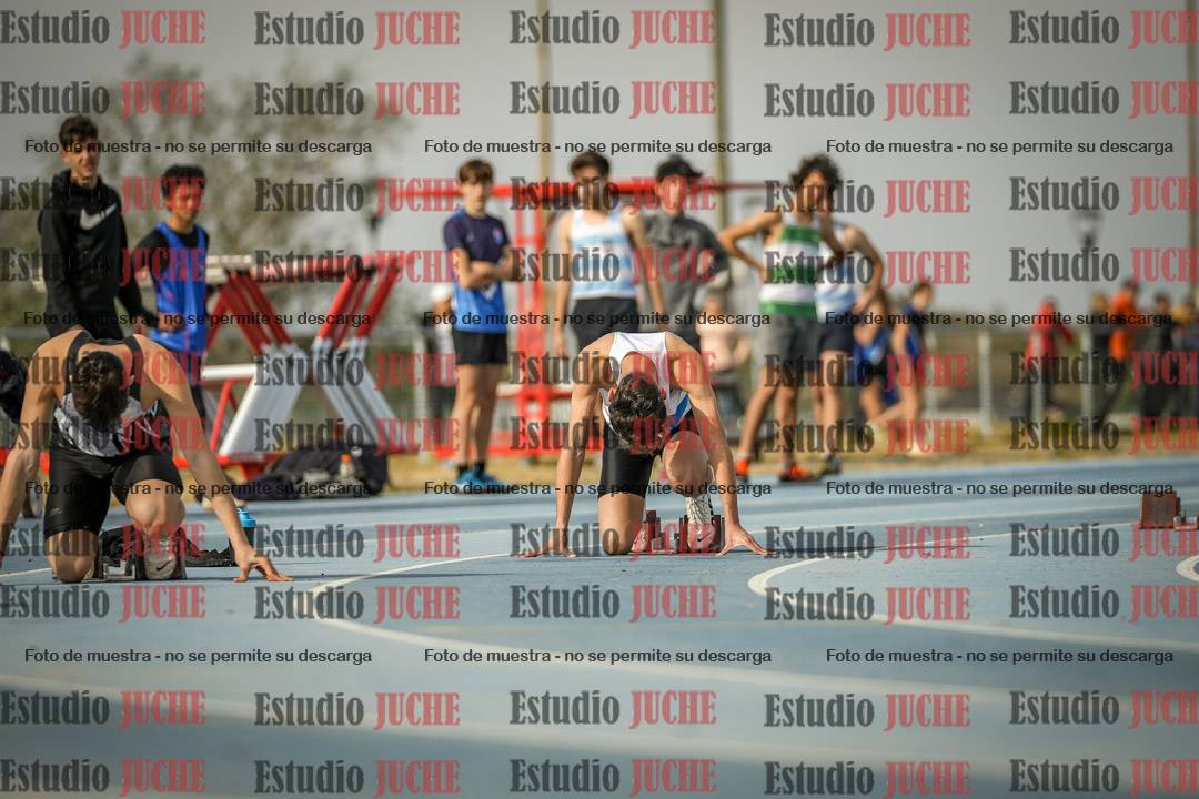 Fotos de los 200 m llanos de varones