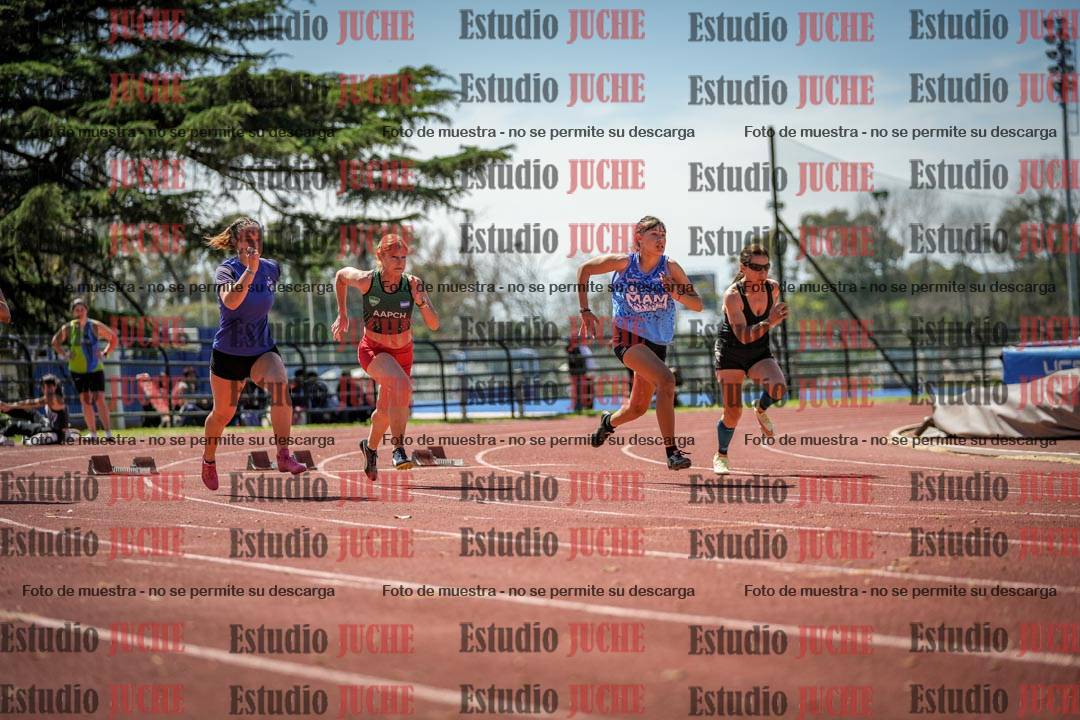Fotos de los 100 m llanos de mujeres