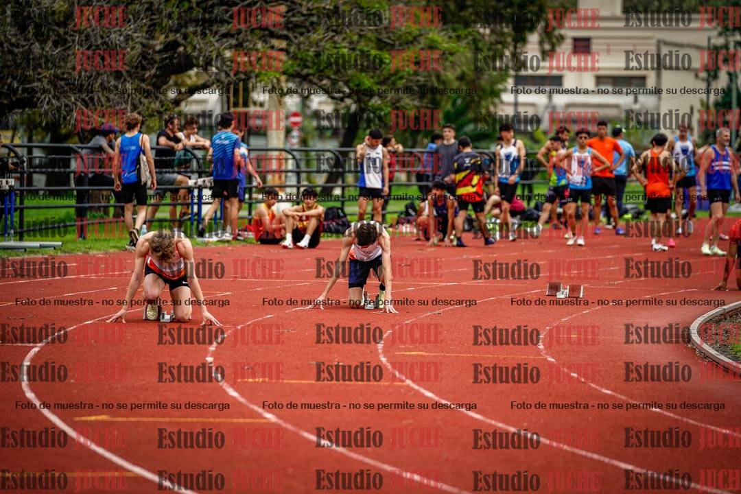 Fotos de los 200 m de varones