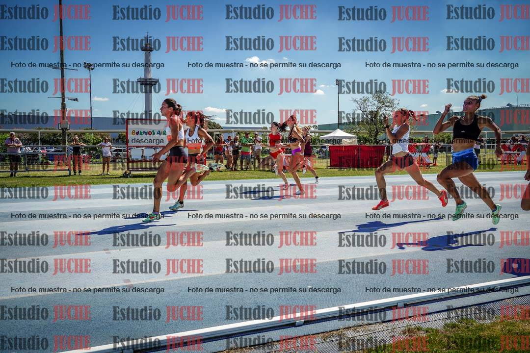 Fotos de los 100 m llanos de mujeres
