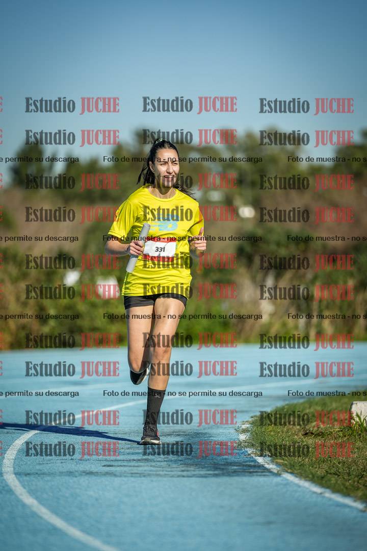 Fotos durante los relevos