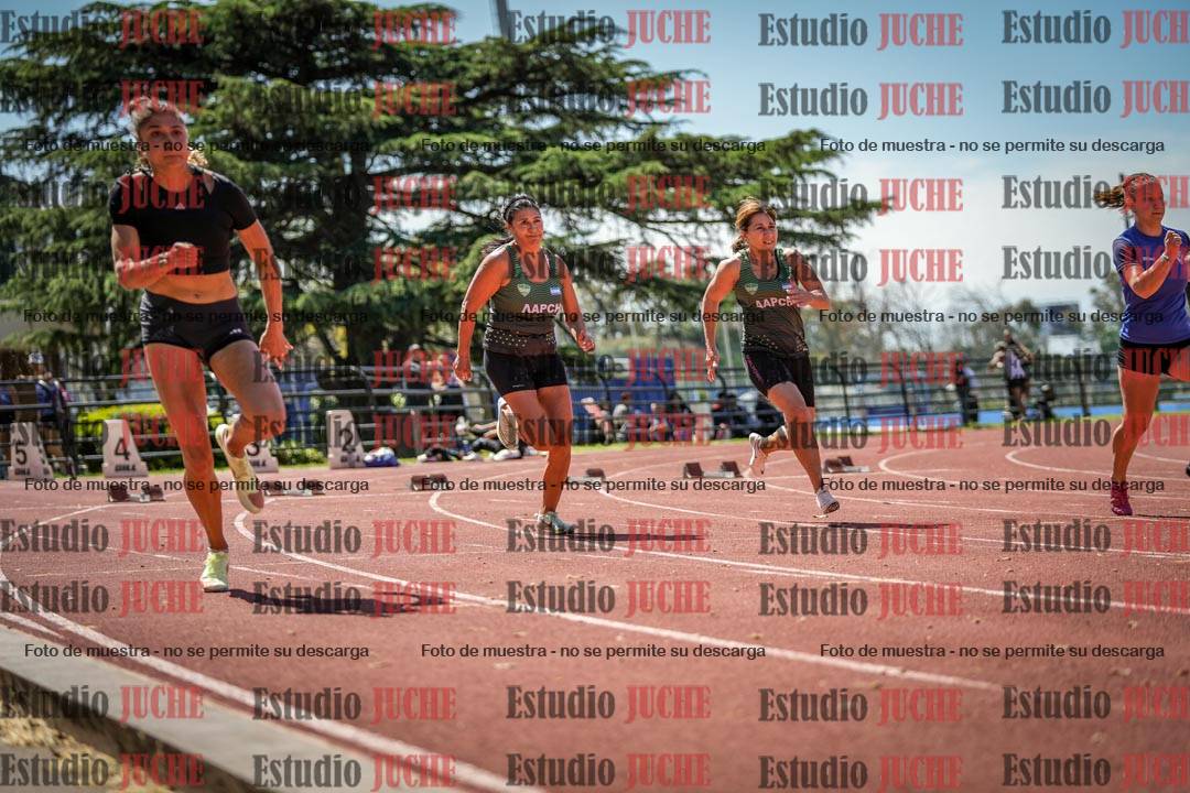 Fotos de los 100 m llanos de mujeres