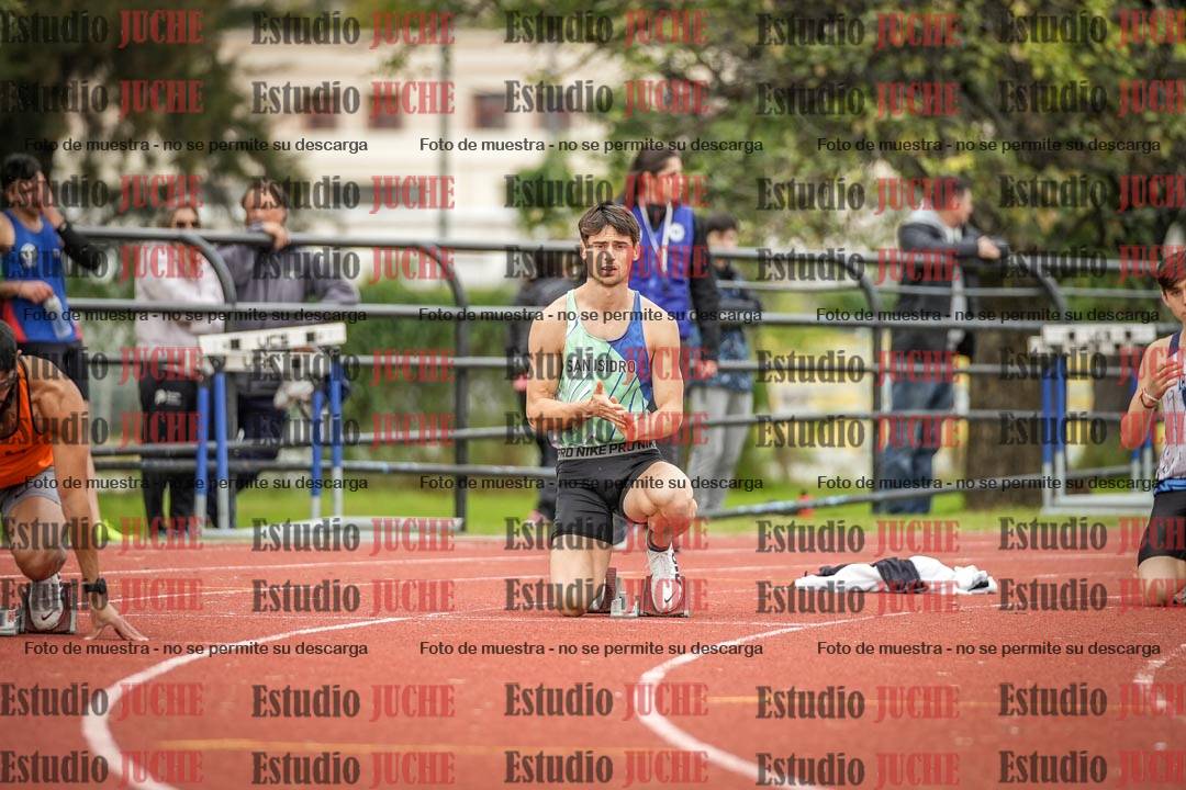 Fotos de los 200 m llanos de varones