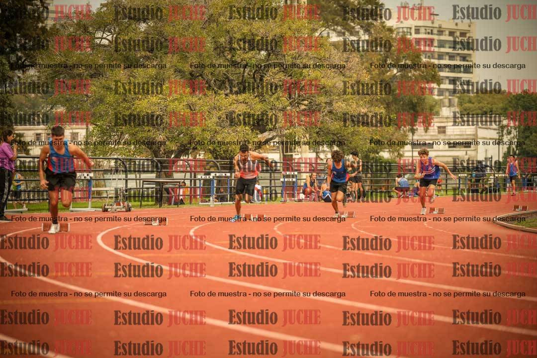 Fotos de los 200 m llanos de varones