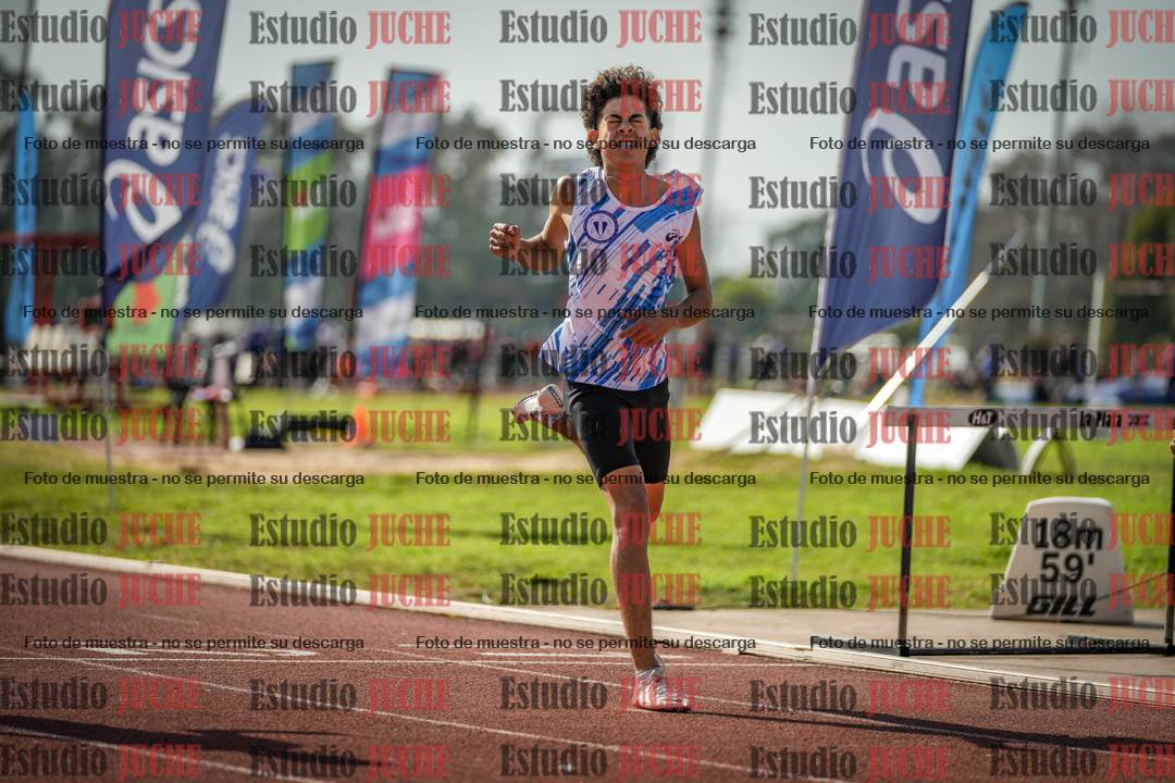 Fotos de los 400 m llanos de varones