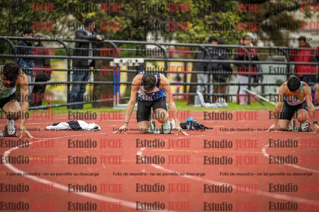 Fotos de los 200 m llanos de varones