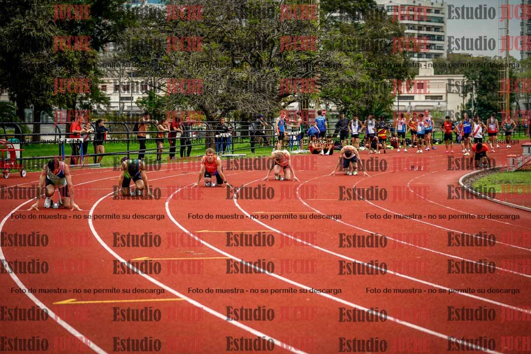 Fotos de los 200 m de varones
