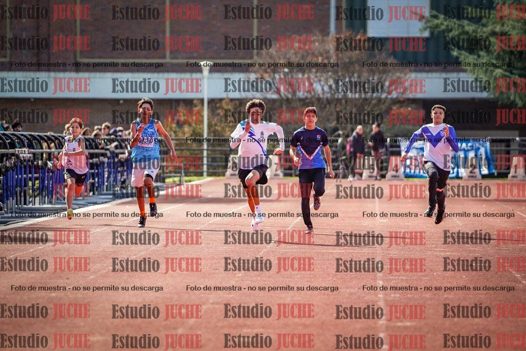 Fotos de los 150 m llanos de varones