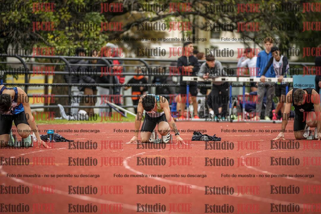 Fotos de los 200 m llanos de varones