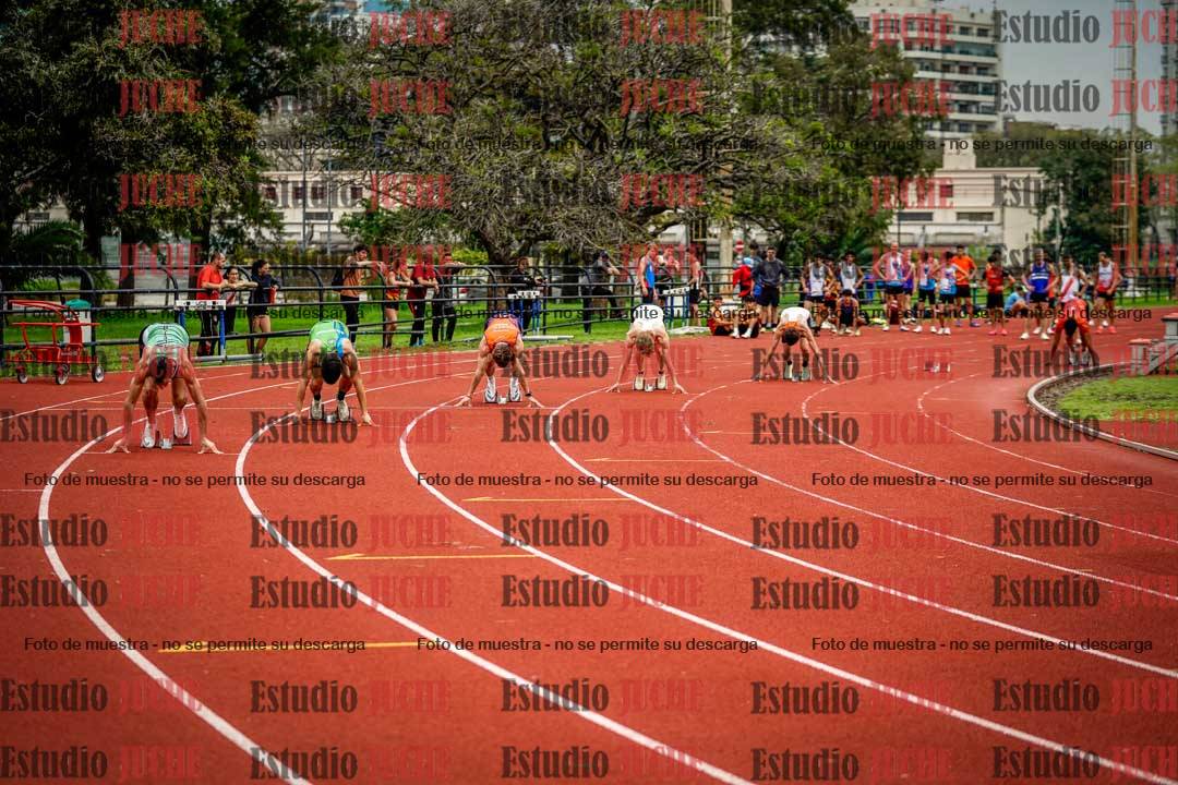 Fotos de los 200 m de varones