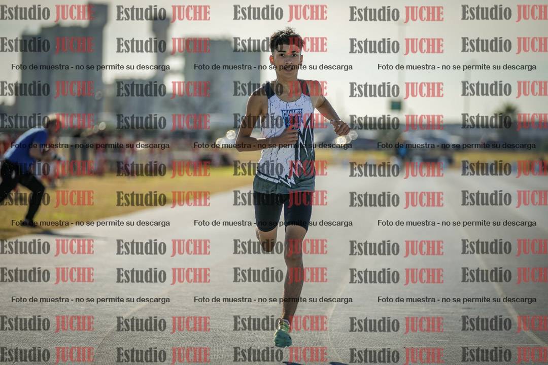 Fotos de los 400 m llanos de varones