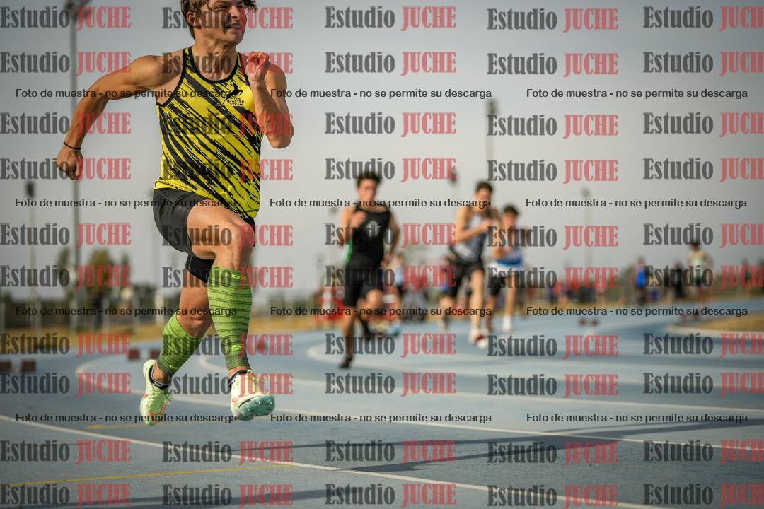Fotos de los 200 m llanos de varones