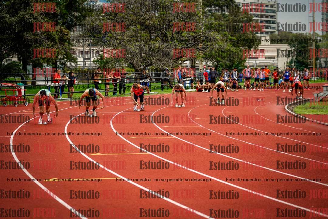 Fotos de los 200 m de varones