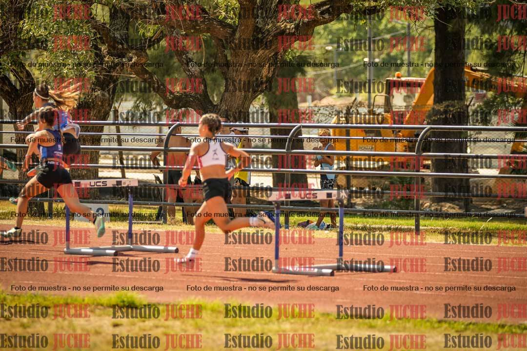 Fotos de los 295 m con vallas de mujeres