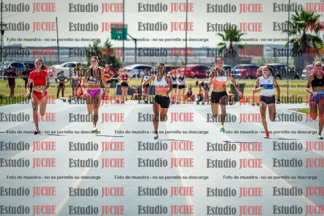 Fotos de los 100 m llanos de mujeres