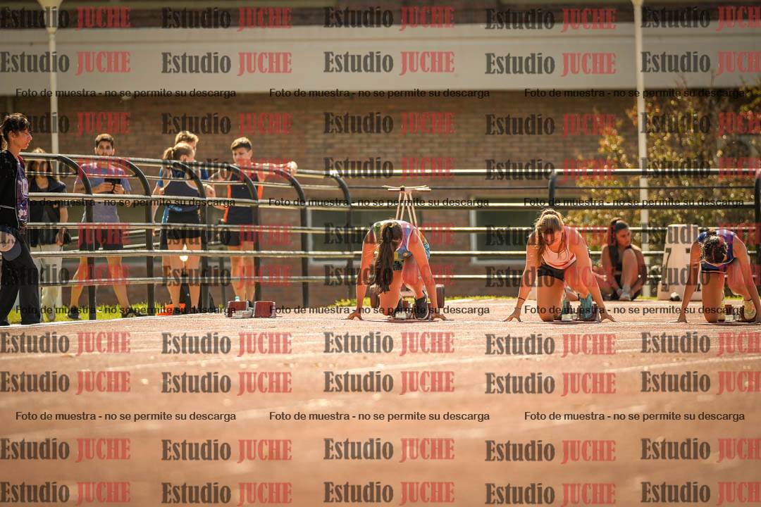 Fotos de los 100 m llanos de mujeres