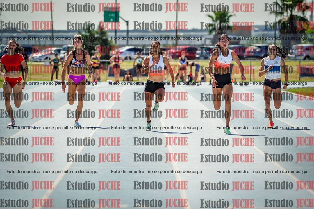 Fotos de los 100 m llanos de mujeres