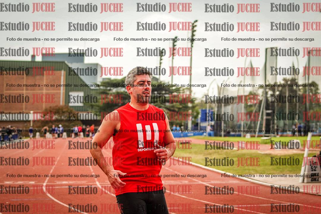 Fotos de los 100 m llanos de varones