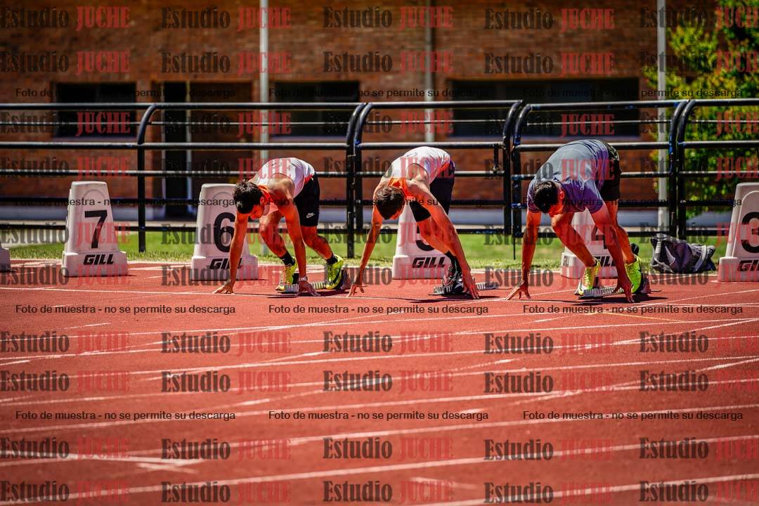 Fotos de los 110 m con vallas de varones