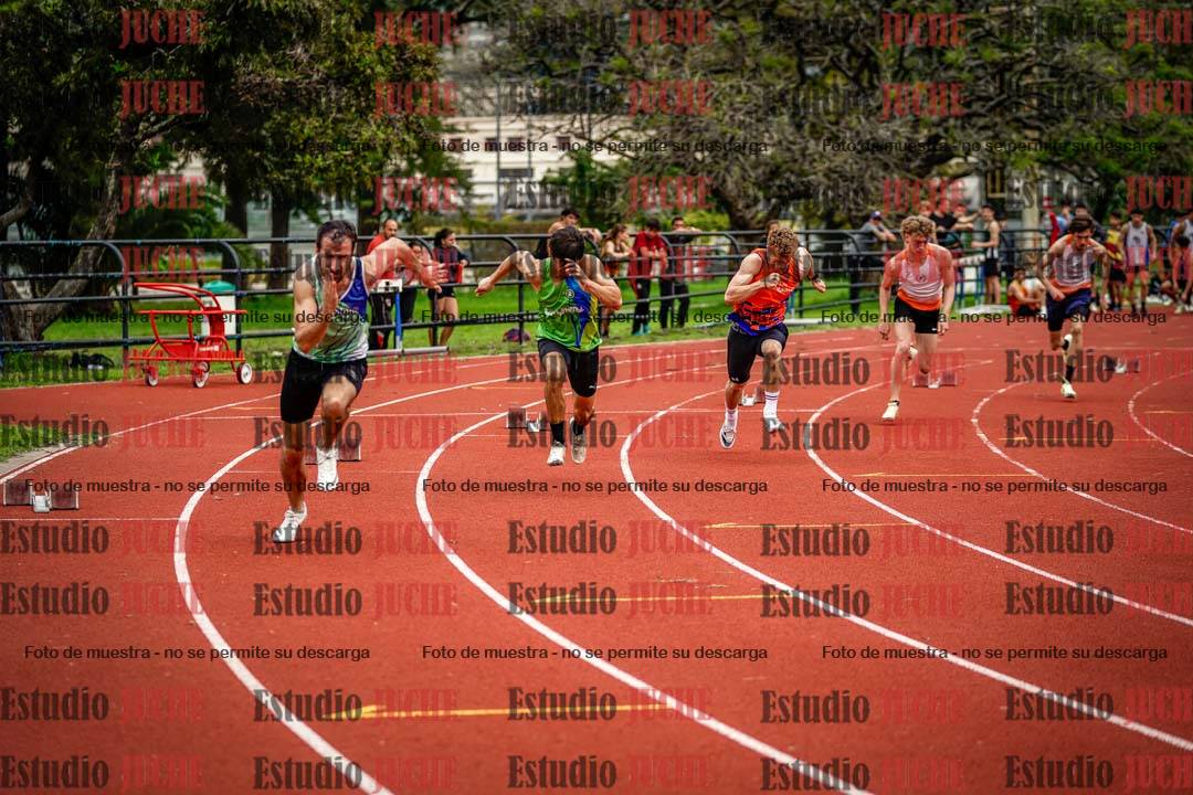 Fotos de los 200 m de varones