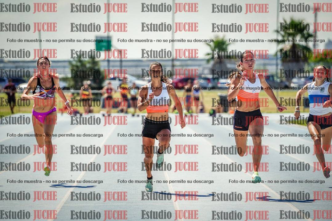 Fotos de los 100 m llanos de mujeres