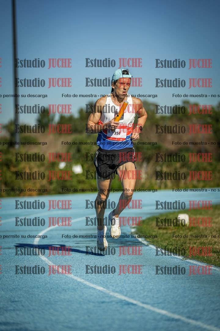 Fotos durante los relevos
