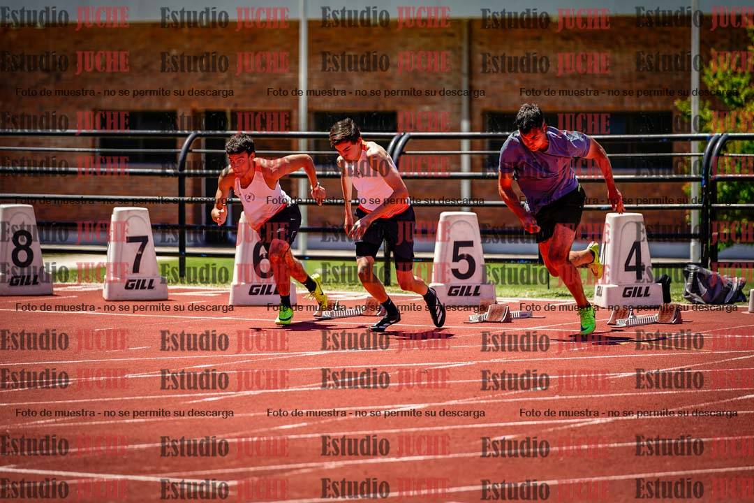 Fotos de los 110 m con vallas de varones