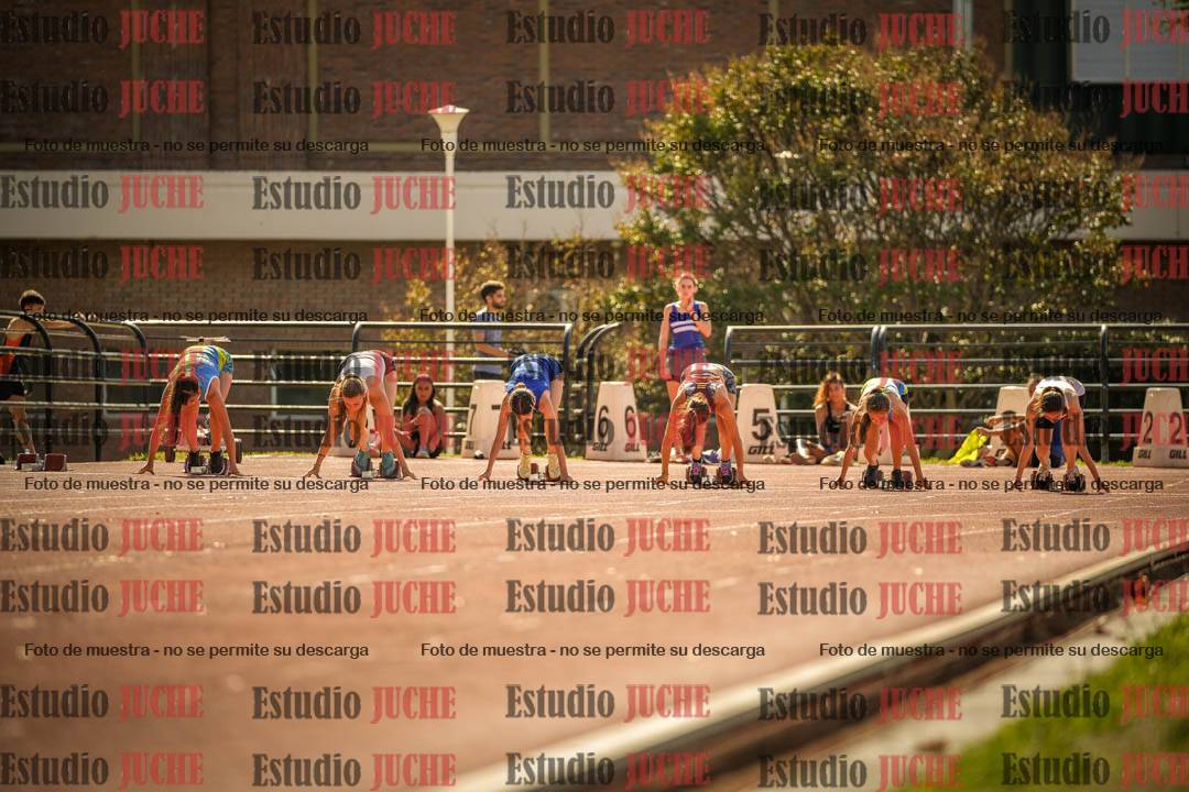 Fotos de los 100 m llanos de mujeres