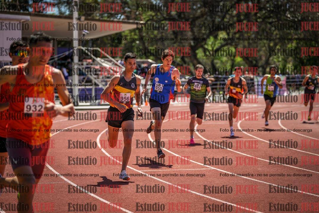 Fotos de los 800 m llanos de varones