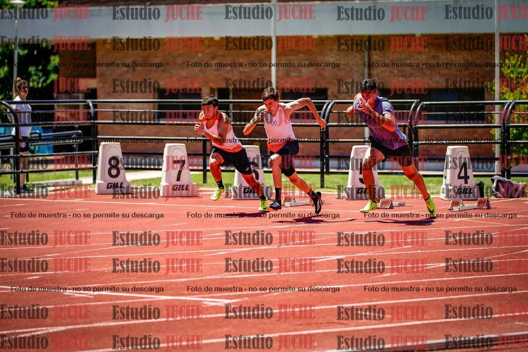 Fotos de los 110 m con vallas de varones