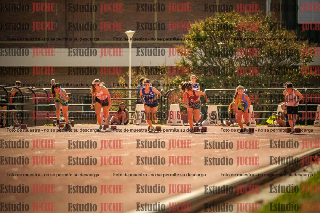 Fotos de los 100 m llanos de mujeres