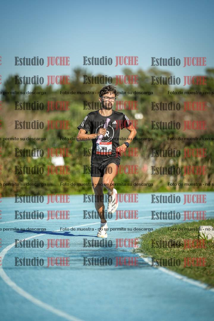 Fotos durante los relevos