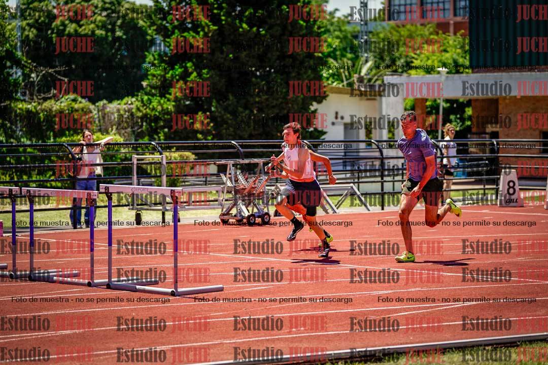 Fotos de los 110 m con vallas de varones