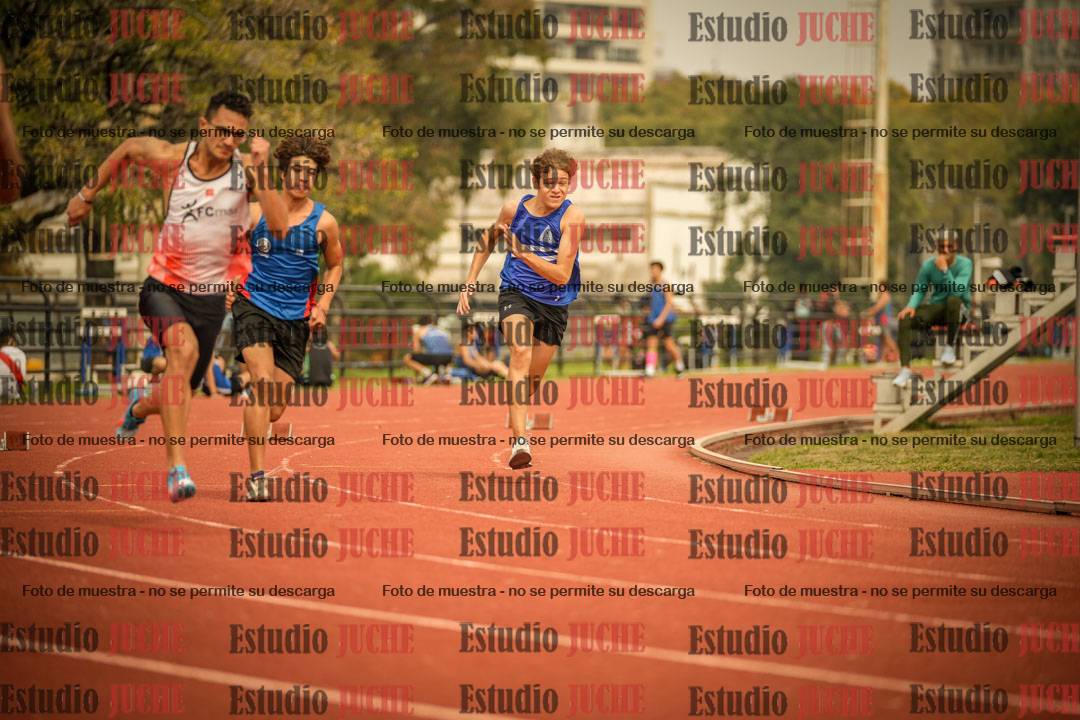 Fotos de los 200 m llanos de varones