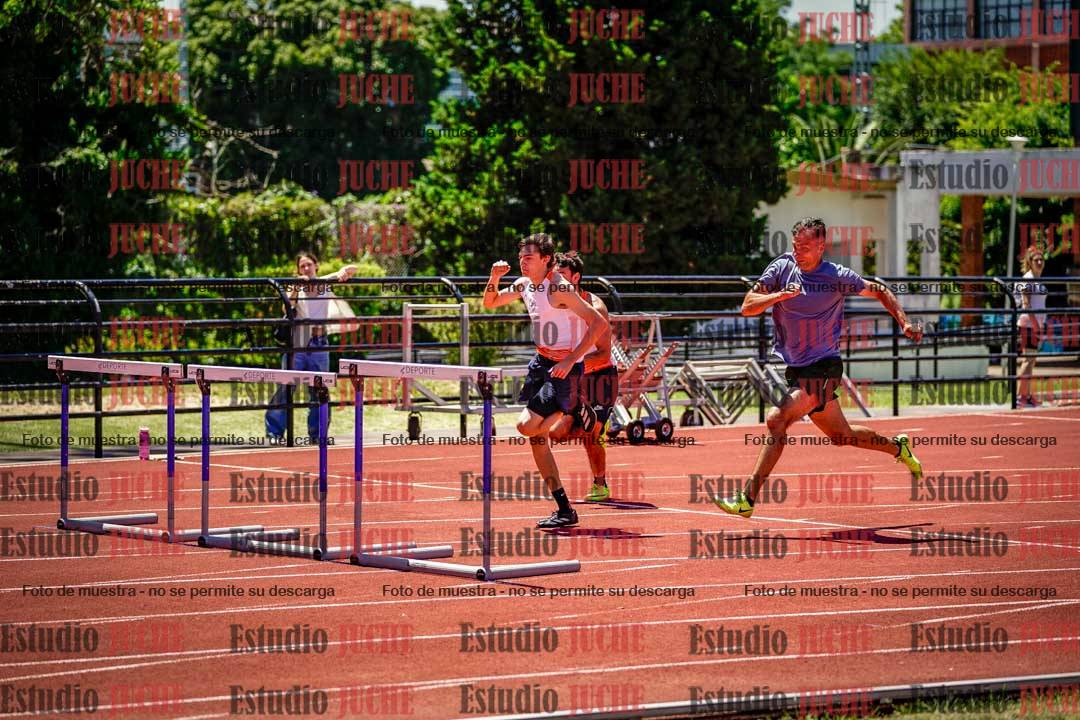 Fotos de los 110 m con vallas de varones