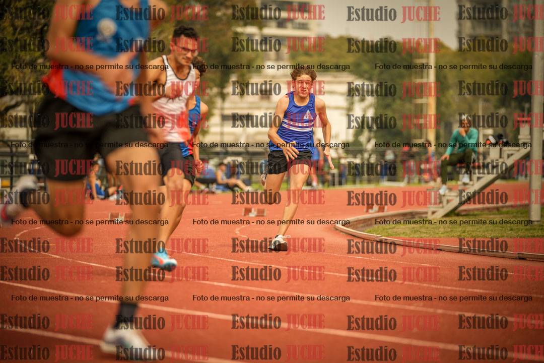 Fotos de los 200 m llanos de varones